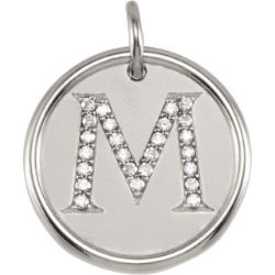 Picture for category Posh Mommy Initial Diamond Pendants