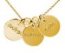 Picture of 3 Discs Name Necklace