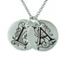 Picture of Large or XL Initial Disc Pendant