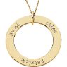 Picture of 3 Names Engravable Loop