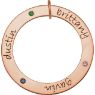Picture of 3 Names Engravable FOREVER Loop Stones
