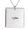 Picture of 1 Name Square Pendant