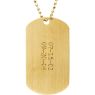 Picture of Posh Daddy Military Dog Tag
