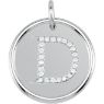 Picture of Initial D, Roxy Diamond Pendant