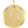 Picture of Initial D, Roxy Diamond Pendant