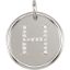 Picture of Initial H, Roxy Diamond Pendant