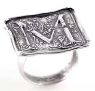 Picture of Initial M Vintage Ring