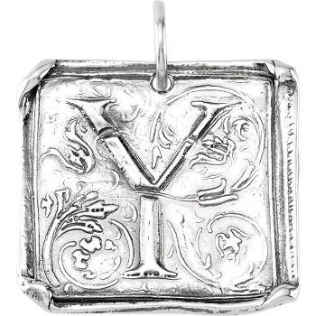Picture of Initial Y Vintage Pendant
