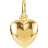 Picture of Posh Mommy Puffed Heart Charm