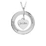 Picture of Posh Mommy Loop & Heart Pendant