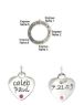 Picture of Posh Mommy Loop & Heart Pendant Stones