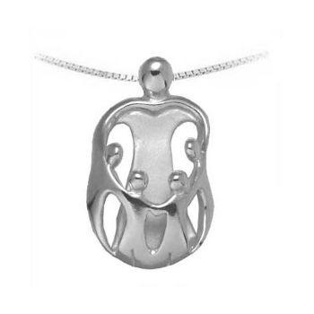 Picture of Small Mother and Four Children Pendant