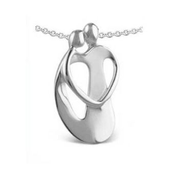 Picture of LARGE Silver Loving Couple
