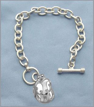 Picture of Silver Parents and Four Children Toggle Bracelet