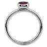 Picture of Silver Ring 1 Cushion-Cut Rhodolite Garnet Stone