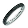 Picture of Sterling Silver Stackable Reversible Black & White Diamond Ring