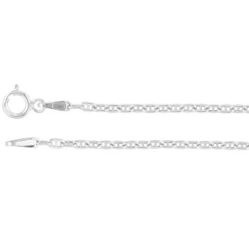 Picture of White Gold Link Chain 1.0 mm