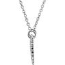 Picture of 14K Gold Petite Angel Wings 18" Necklace