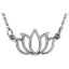 Picture of 14K Gold Petite Lotus 18" Necklace