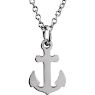 Picture of 14K Gold Petite Anchor 18" Necklace