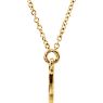 Picture of 14K Gold Petite Horseshoe 18" Necklace