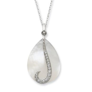 Picture of Tear From Heaven, Mother of Pearl Pendant