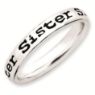 Picture of Sterling Silver Stackable Sister Ring