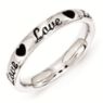 Picture of Sterling Silver Stackable Love Ring