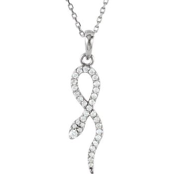 Picture of Snake Diamond Necklace