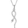 Picture of Snake Diamond Necklace