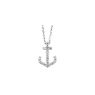 Picture of Diamond Anchor Necklace