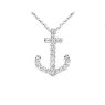 Picture of Diamond Anchor Necklace