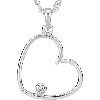 Picture of Diamond Heart Pendant