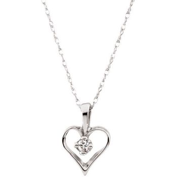 Picture of Mini Heart Diamond Necklace