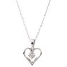 Picture of Mini Heart Diamond Necklace