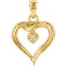 Picture of Diamond Heart Pendant