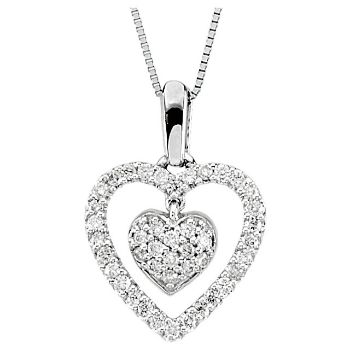 Picture of Diamond Heart Necklace