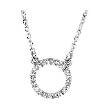 Picture of Diamond Circle Necklace