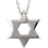 Picture of Petite Star of David Diamond Necklace
