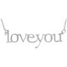 Picture of 14K Gold Love you Necklace