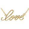 Picture of 14K Gold Love Necklace