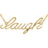 Picture of 14K Gold Laugh Necklace