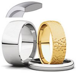 Picture for category Comfort Fit Light Wedding Bands