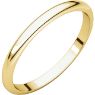 Picture of 14K Gold 2 mm Half Round Band