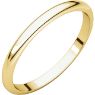 Picture of 14K Gold 2 mm Half Round Band