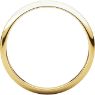 Picture of 14K Gold 2 mm Half Round Band
