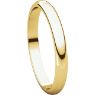 Picture of 14K Gold 2.5 mm Half Round Band