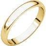 Picture of 14K Gold 3 mm Half Round Band