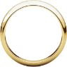 Picture of 14K Gold 4 mm Half Round Band