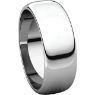 Picture of 14K Gold 7 mm Half Round Band